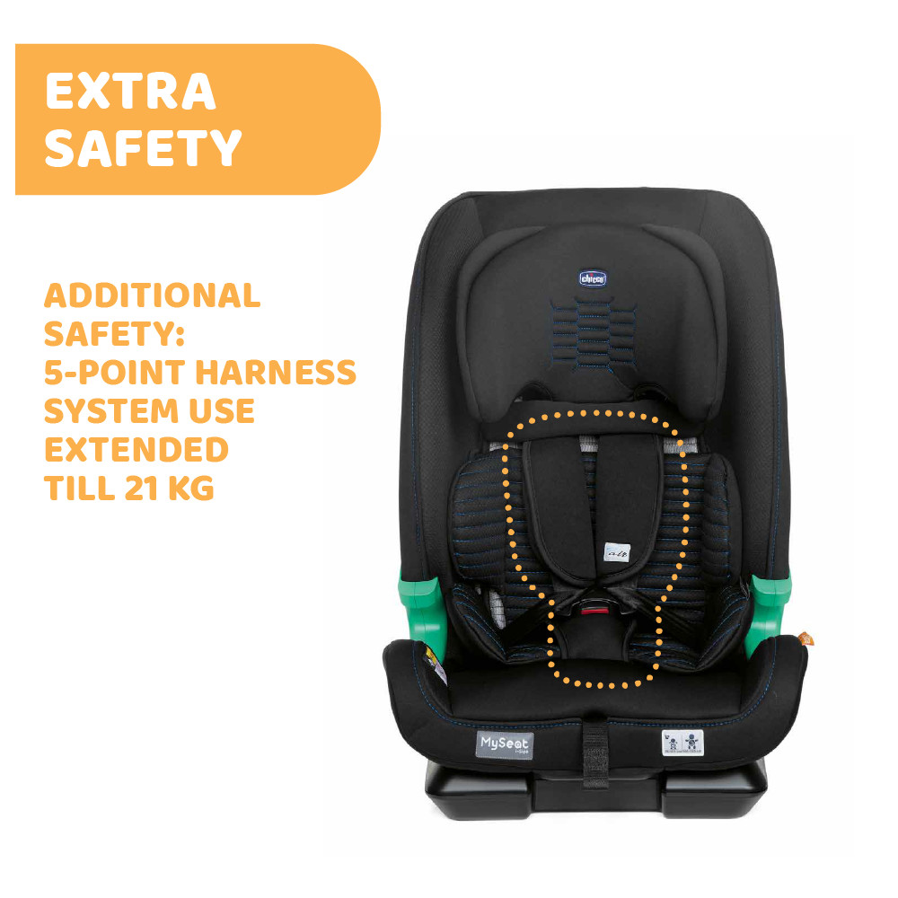 MySeat Air I-Size Isofix Convertible Baby Car Seat (ECE R 129/03)
