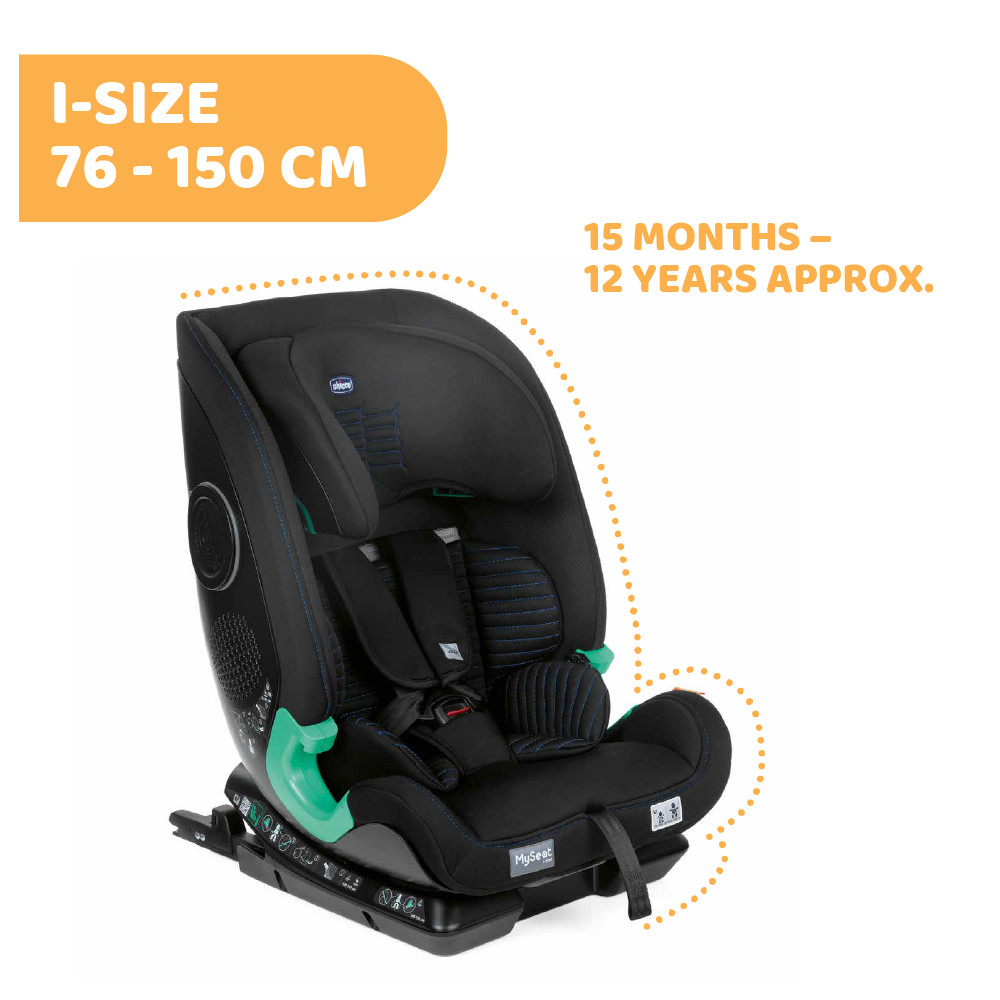 MySeat Air I-Size Isofix Convertible Baby Car Seat (ECE R 129/03)