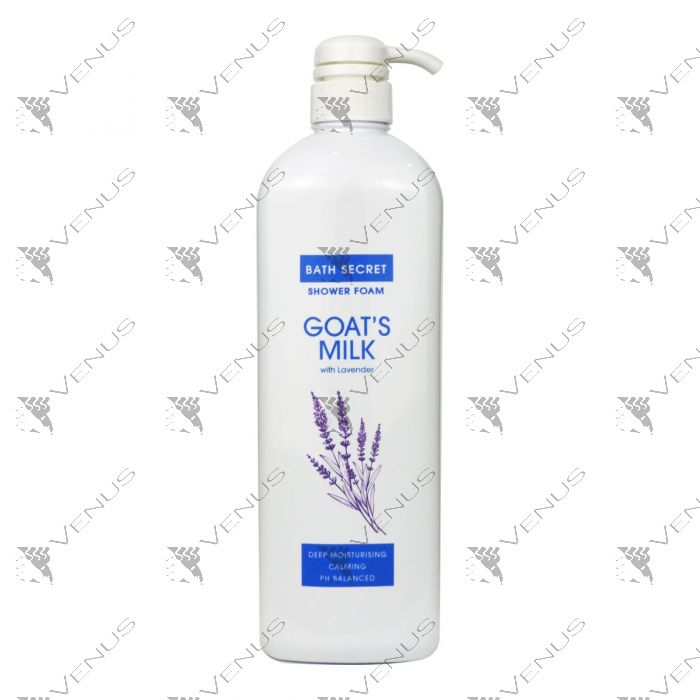 Bath Secret Shower Foam 1050g Goat's Milk with Lavender
