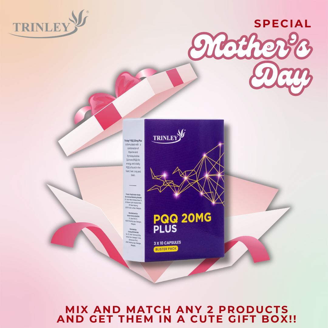 [Special Mother's Day - Mix & Match] TRINLEY PQQ 20MG PLUS