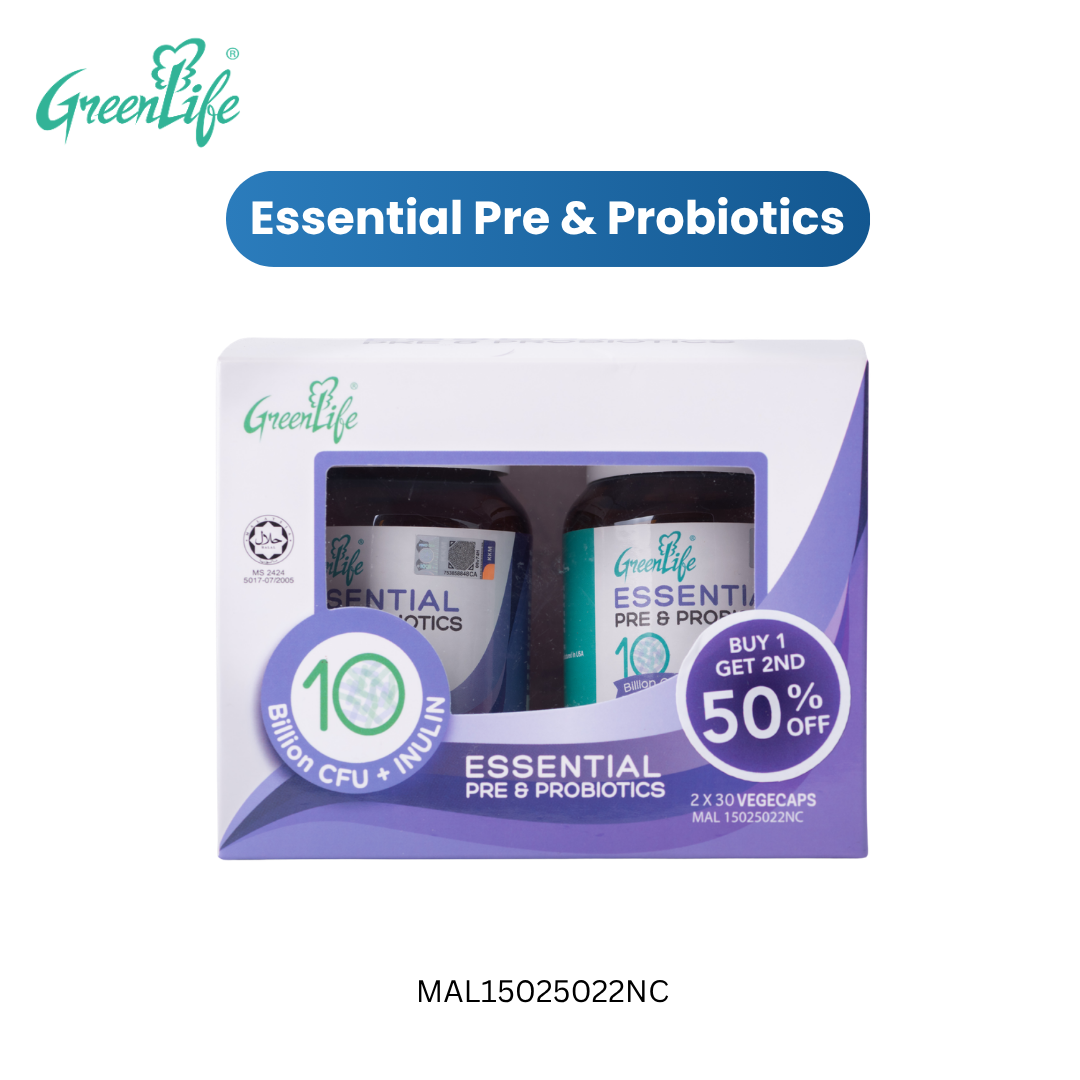 GREENLIFE ESSENTIAL PRE & PROBIOTICS