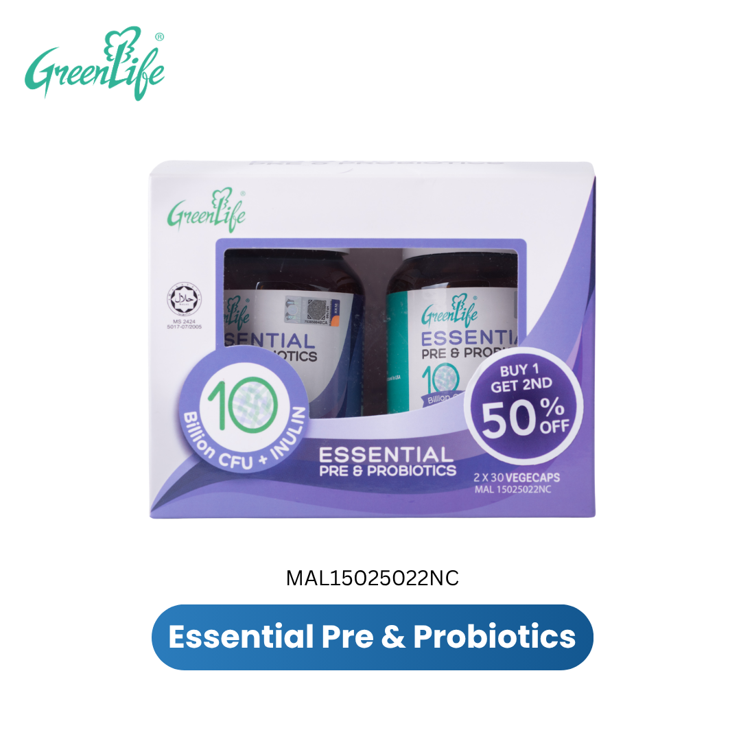 GREENLIFE ESSENTIAL PRE & PROBIOTICS