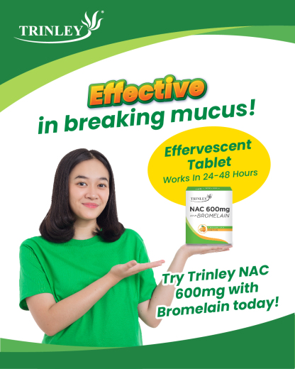 Trinley NAC 600mg WITH BROMELAIN