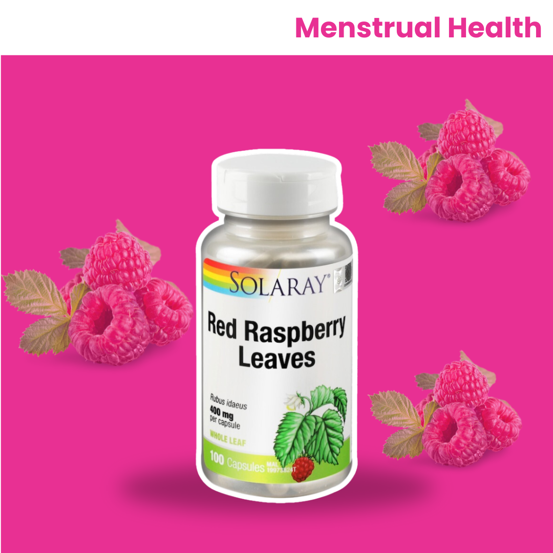 Red raspberry leaves for menstrual health