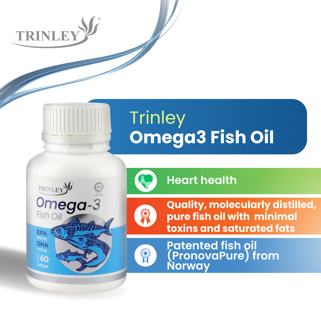 Fish oil for cholesterol management Groway Malaysia