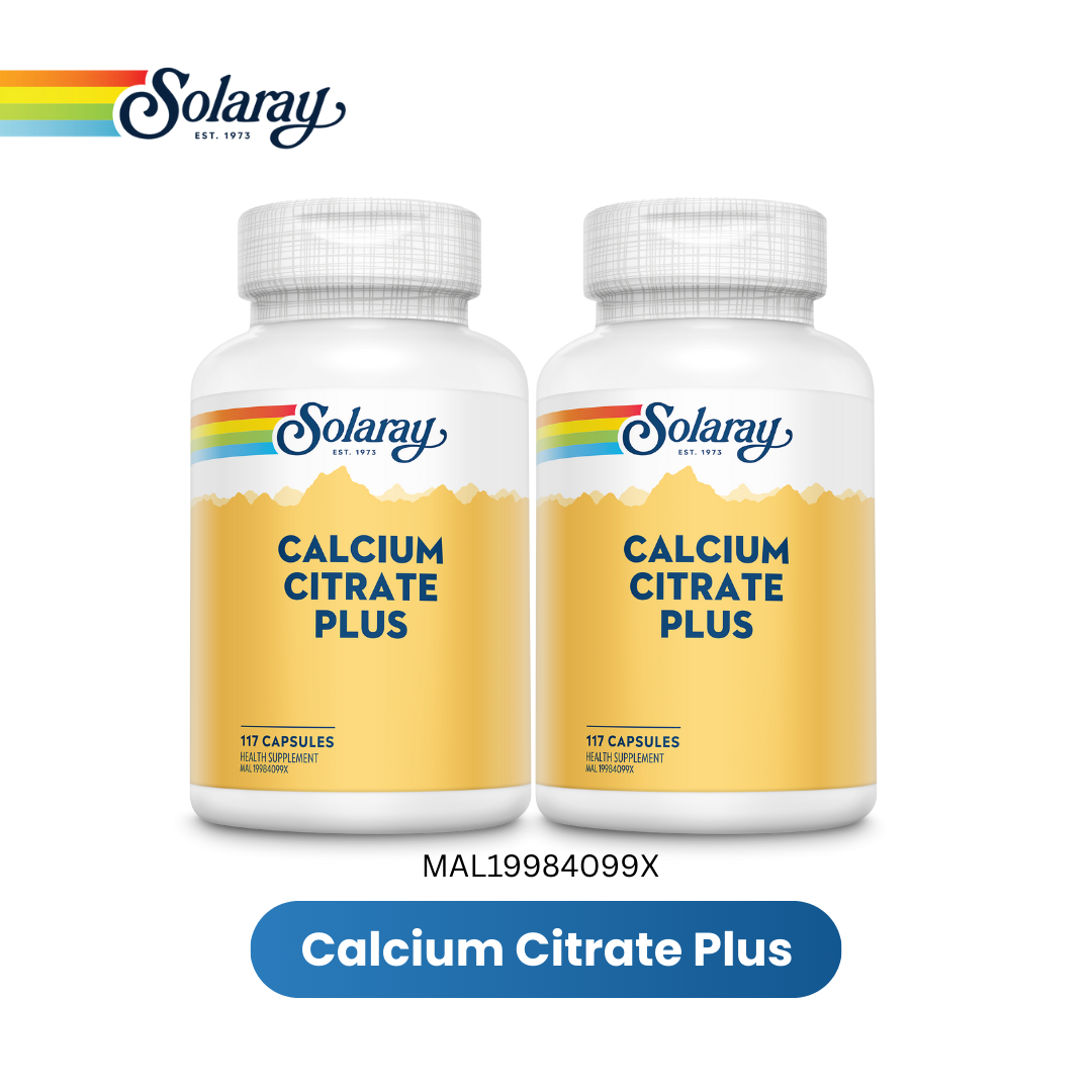 SOLARAY CALCIUM CITRATE PLUS