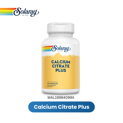 SOLARAY CALCIUM CITRATE PLUS
