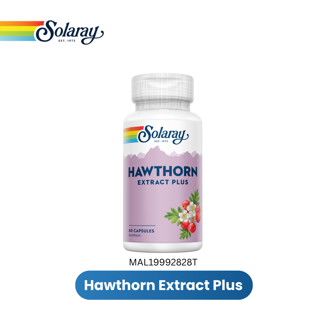 SOLARAY HAWTHORN EXTRACT PLUS