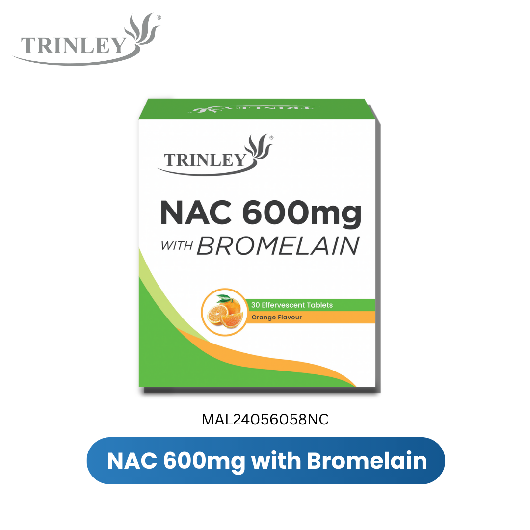 Trinley NAC 600mg WITH BROMELAIN