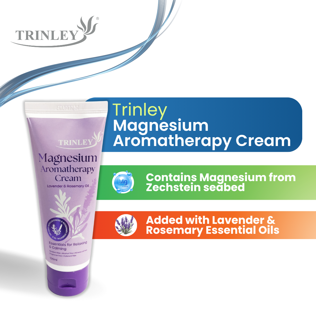 TRINLEY MAGNESIUM AROMATHERAPY CREAM (100ML X2)