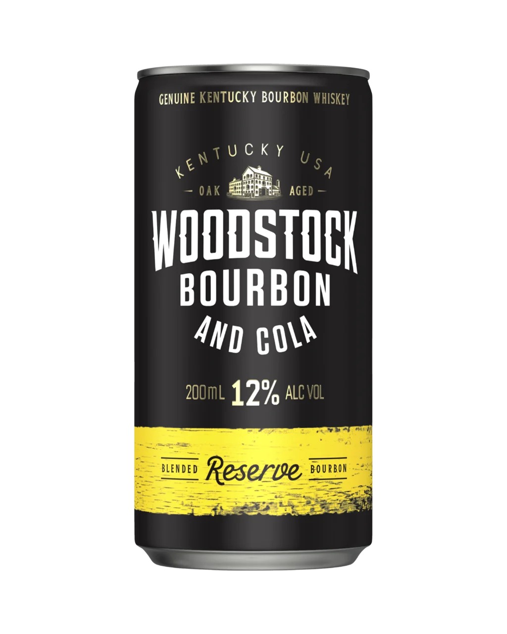 Woodstock Bourbon & Cola 12% Cans 200mL
