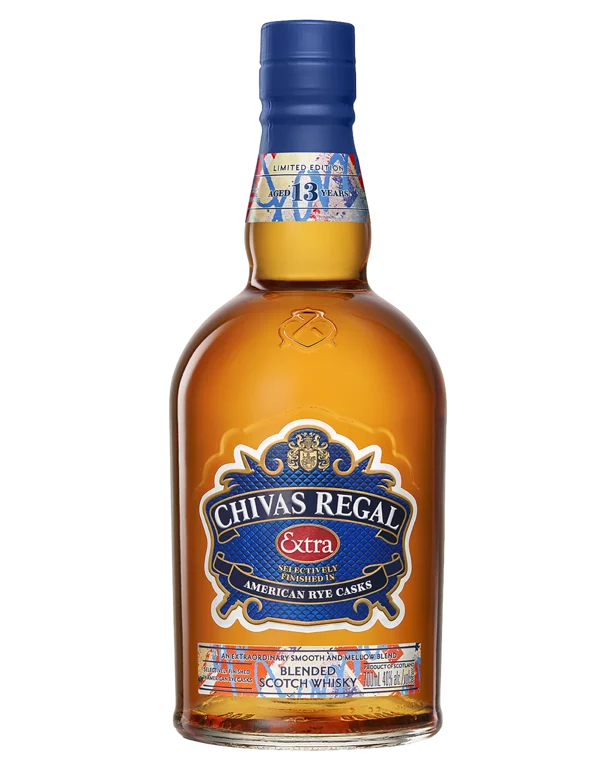 Chivas Regal Extra 13 Year Old American Rye Cask Blended Scotch Whisky 700mL
