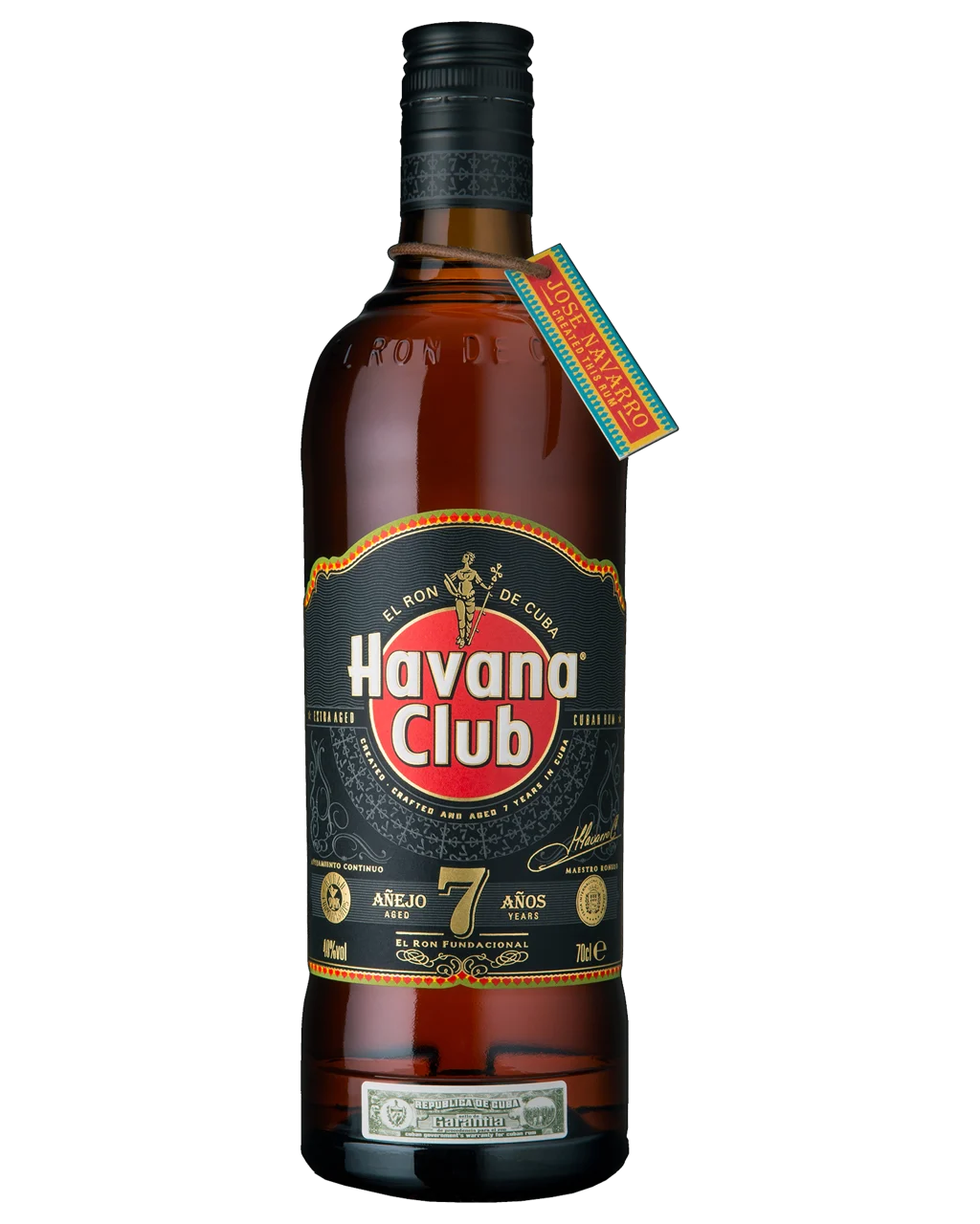 Havana Club Anejo 7 Anos Rum 700mL (Case of 6)