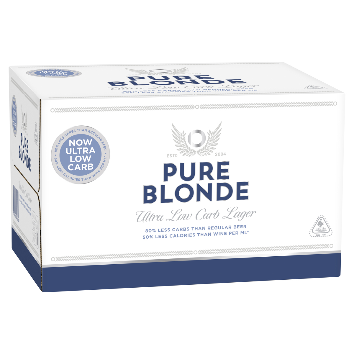 Pure Blonde Ultra 4.2% 355mL 48 Pack Bottles (Stubbies)