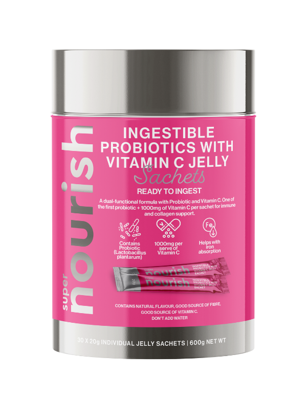 Super Nourish Ingestible Probiotics with Vitamin C Jelly