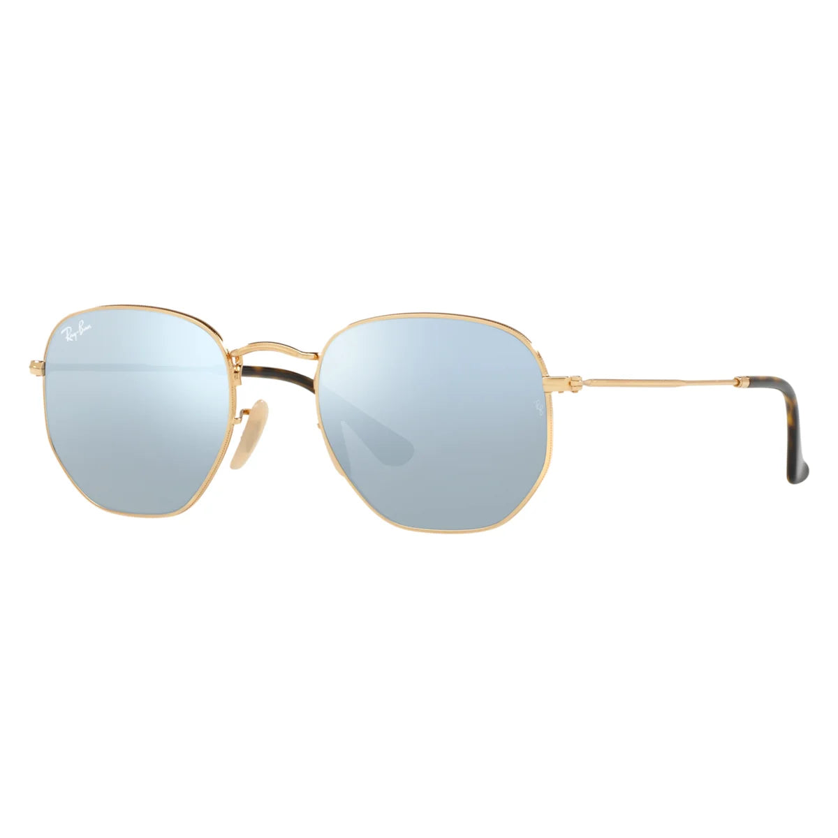 Ray-Ban Hexagonal RB3548N 001-30 54 Arista Grey Flash