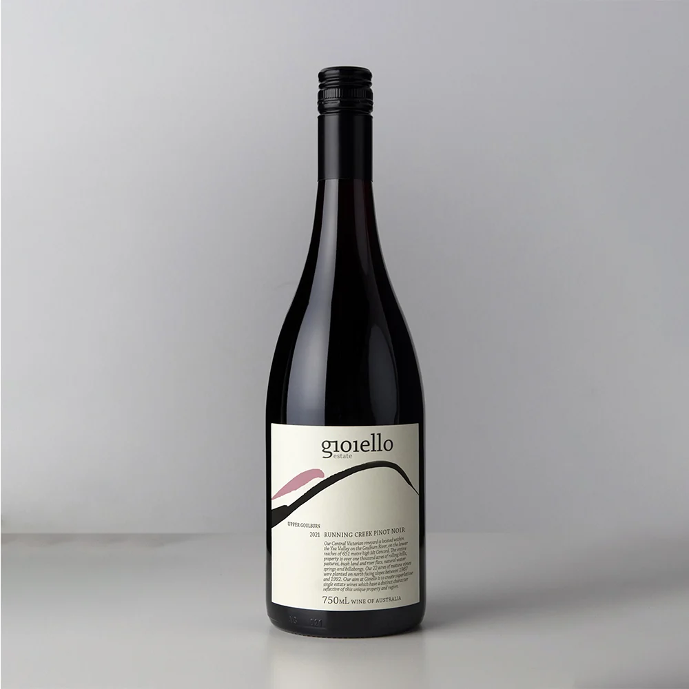 Gioiello Estate Running Creek Pinot Noir 2025 (Case of 6)