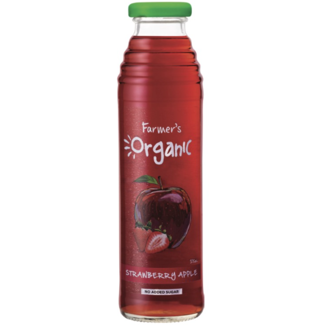Farmer's Organic Strawberry & Apple 375mL (Case of 12)