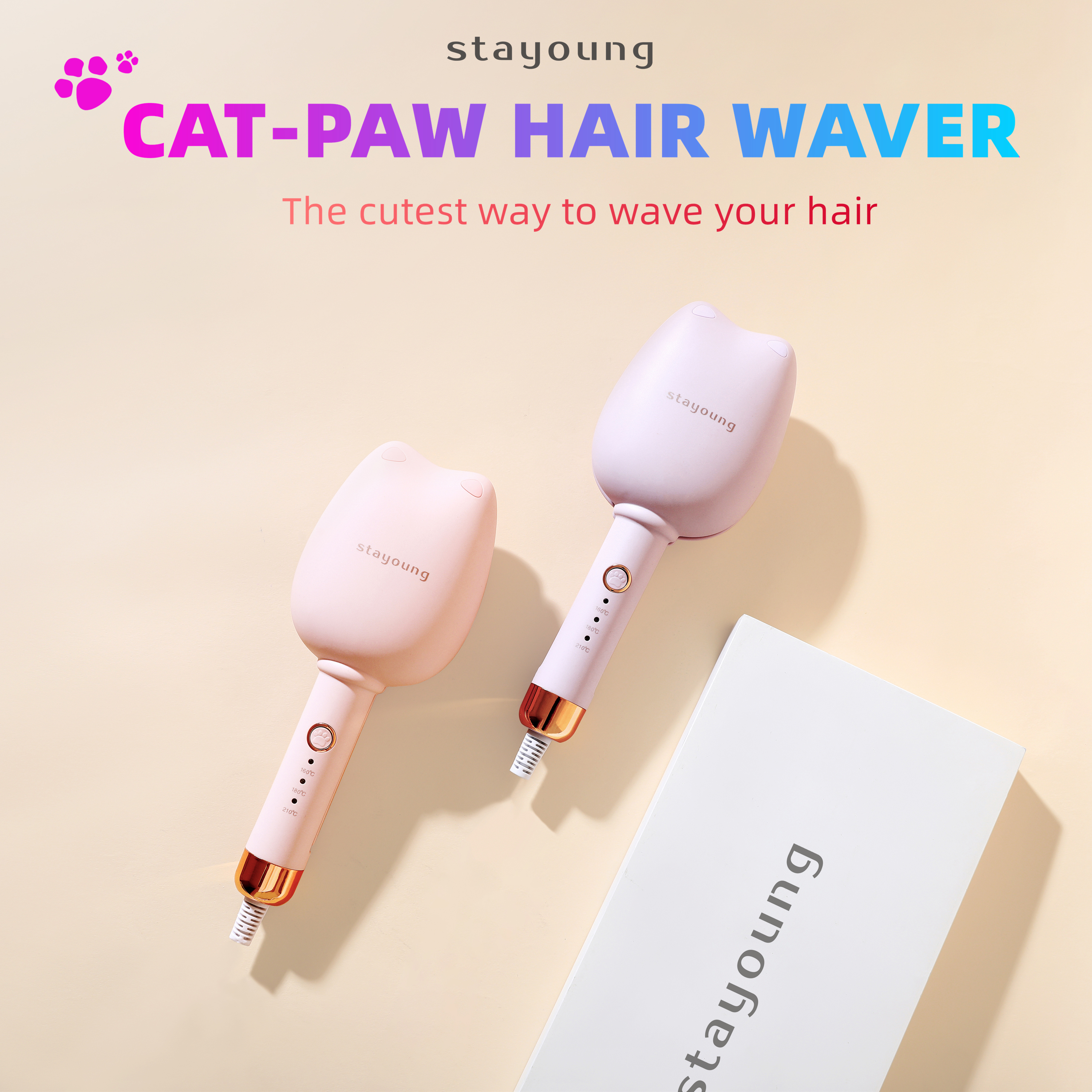 STAYOUNG Cat-Paw Hair Waver D1