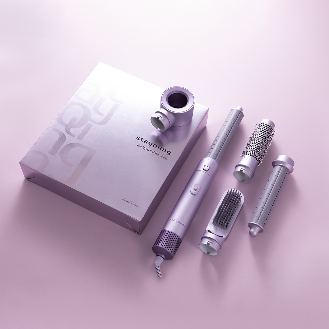 【Lavender】STAYOUNG 5 in 1 Hair Styler C1 Plus Lavender