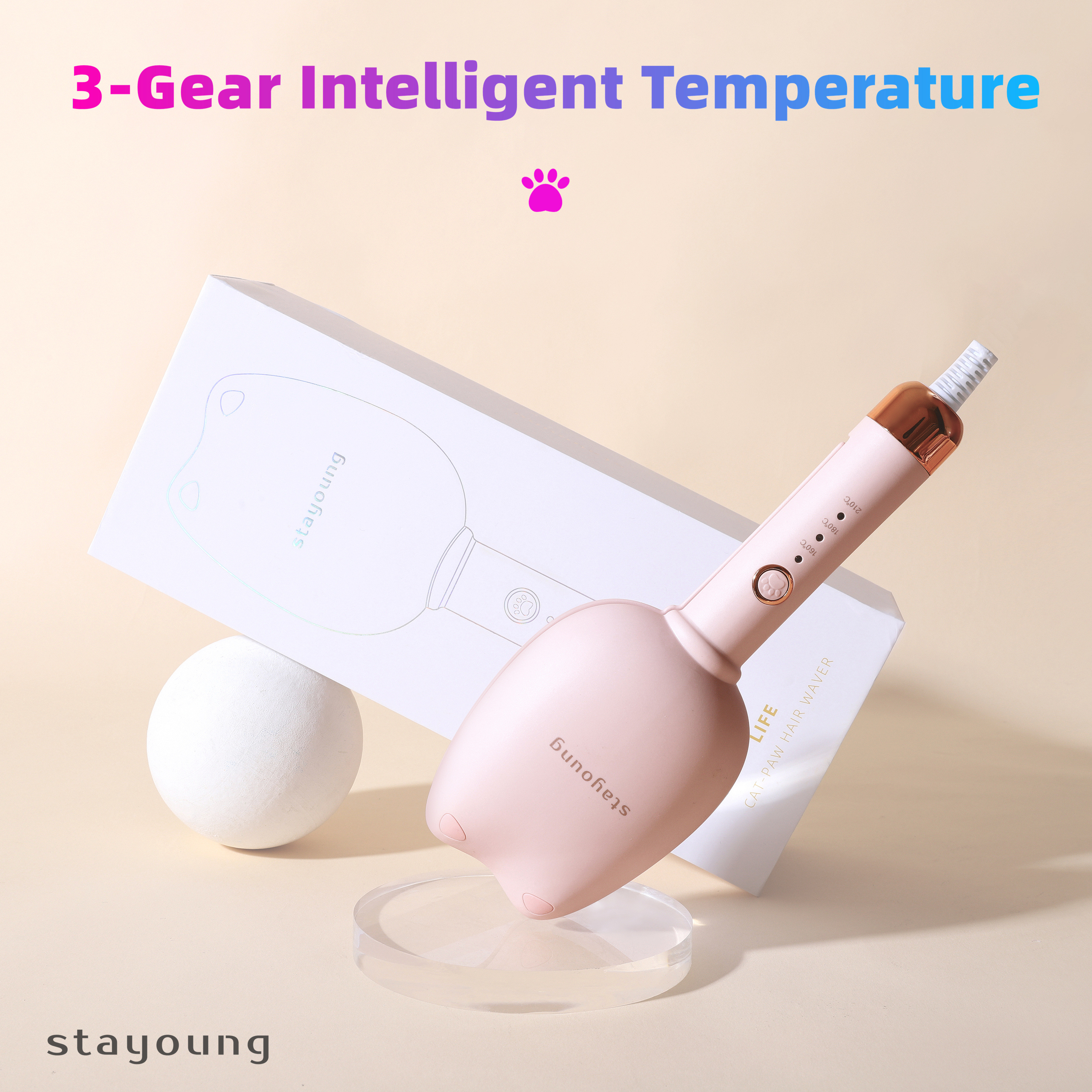 STAYOUNG Cat-Paw Hair Waver D1