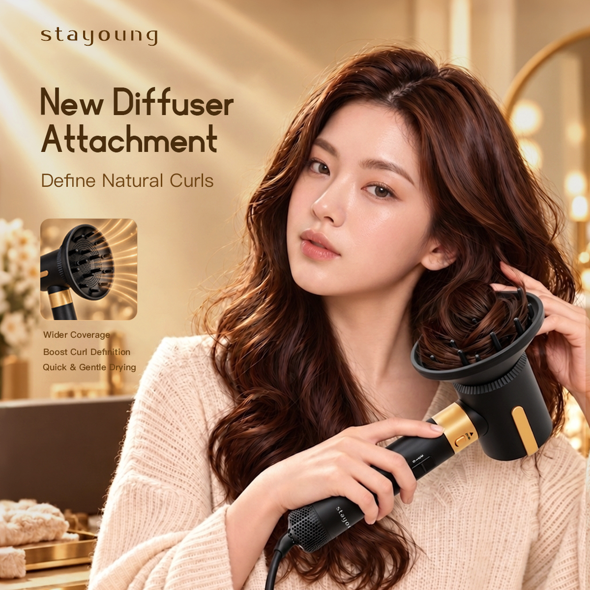 【7in1 pro】STAYOUNG  7in1 Hair Styler Pro