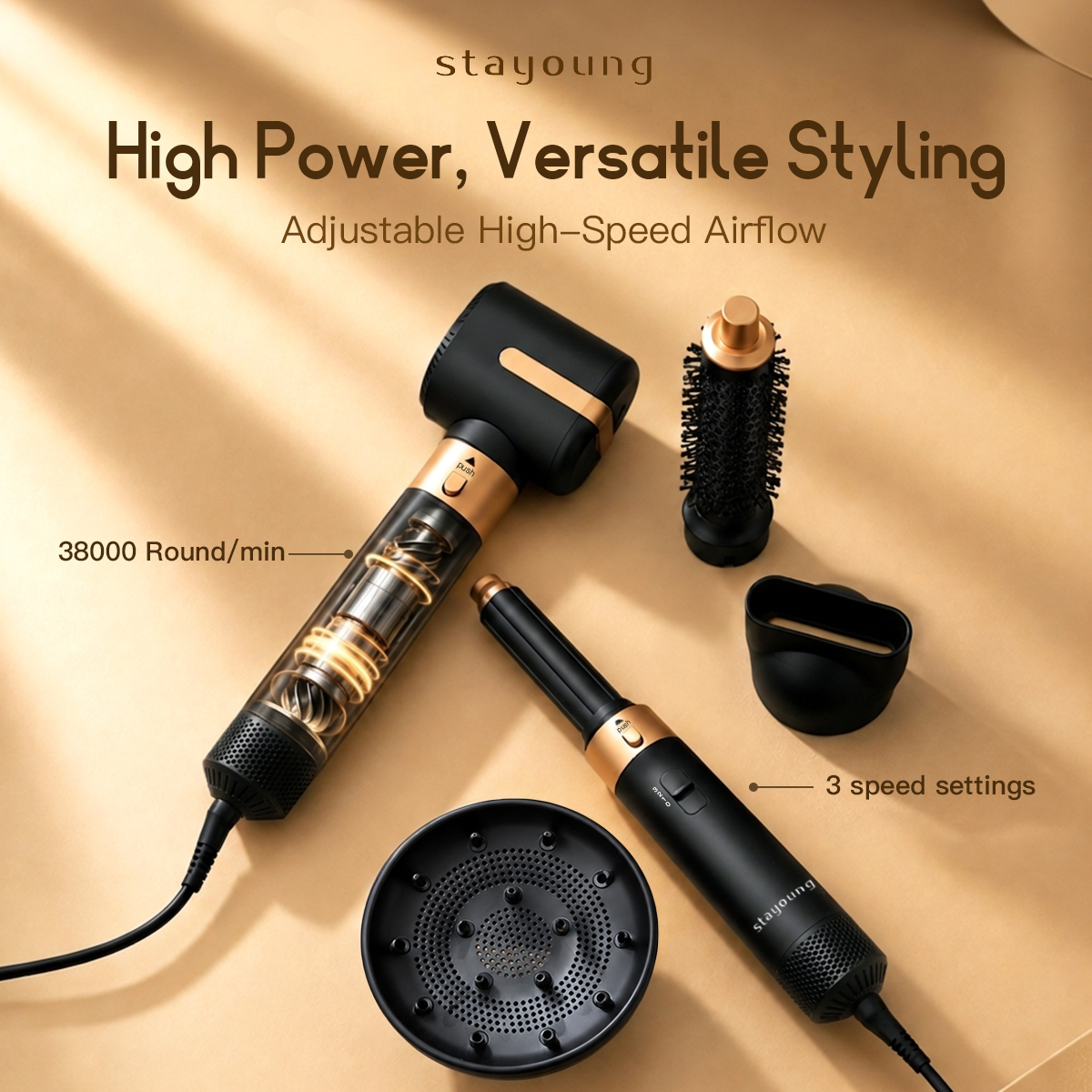 【7in1 pro】STAYOUNG  7in1 Hair Styler Pro