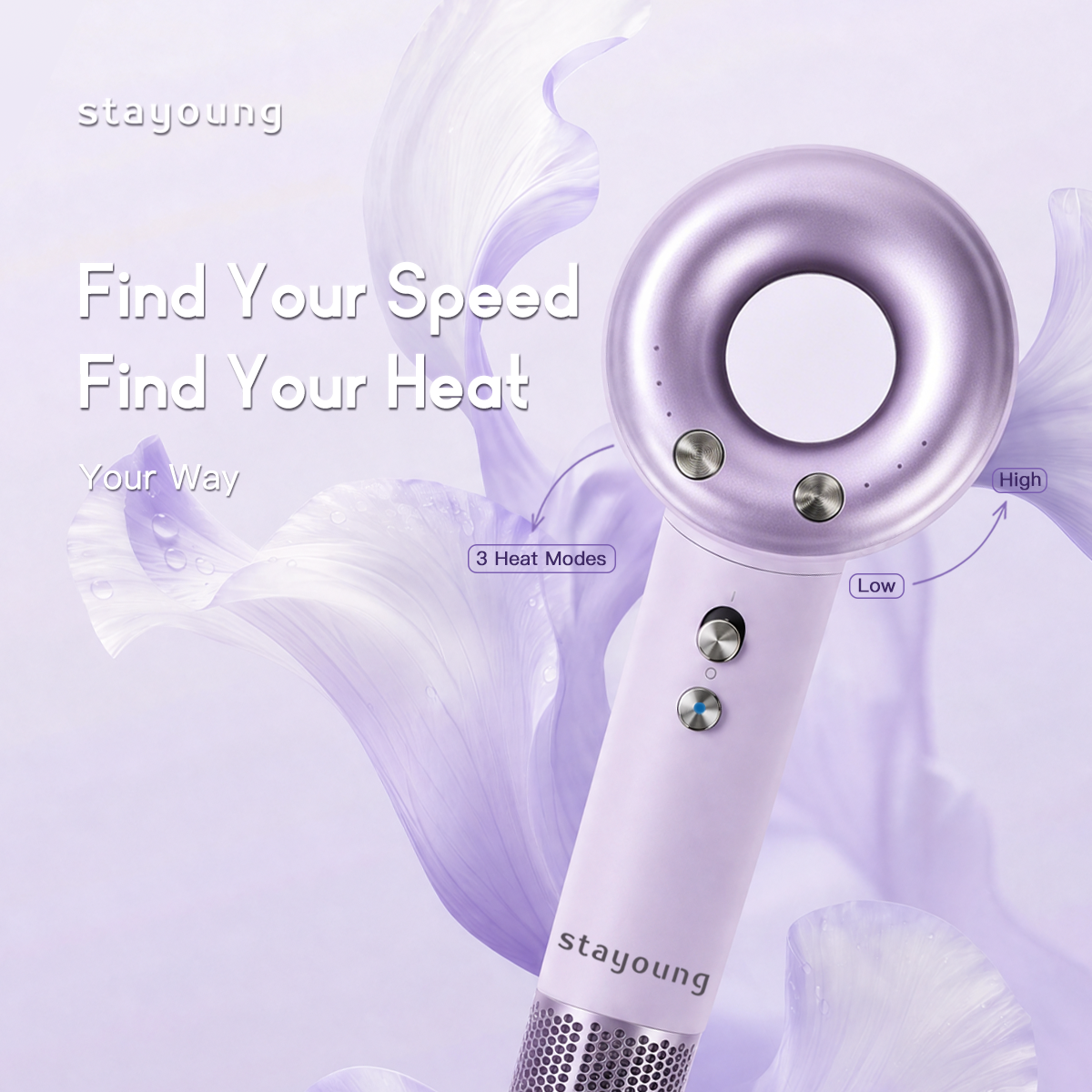 STAYOUNG High-Speed Hair Dryer H1 Plus