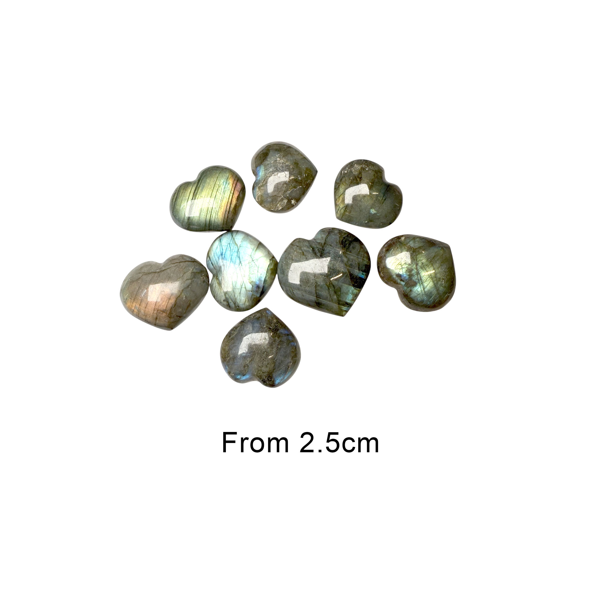 Labradorite Carving (Heart) A Grade