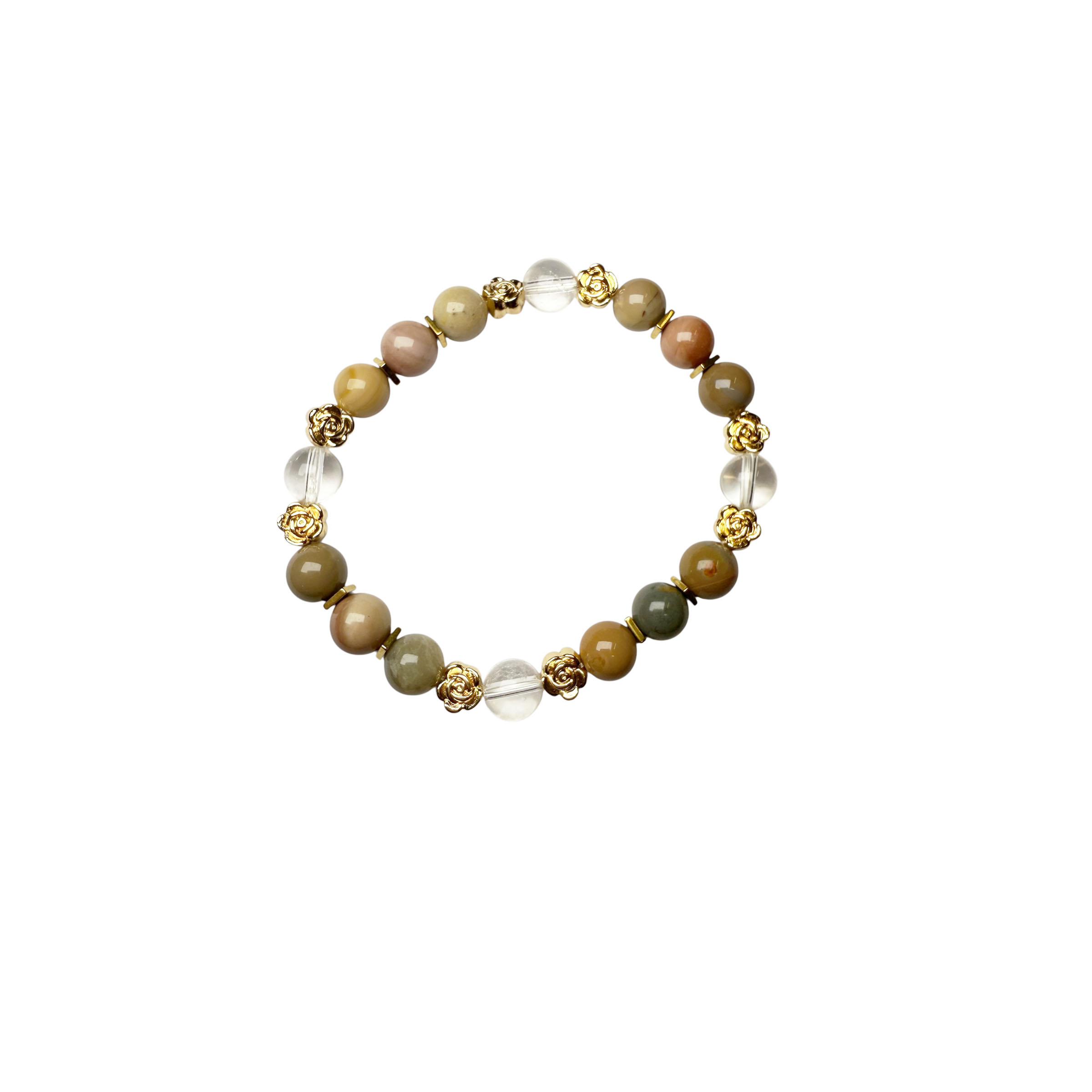 Bespoke Bracelet - Alashan Series (Carnelian or Clear Quartz)