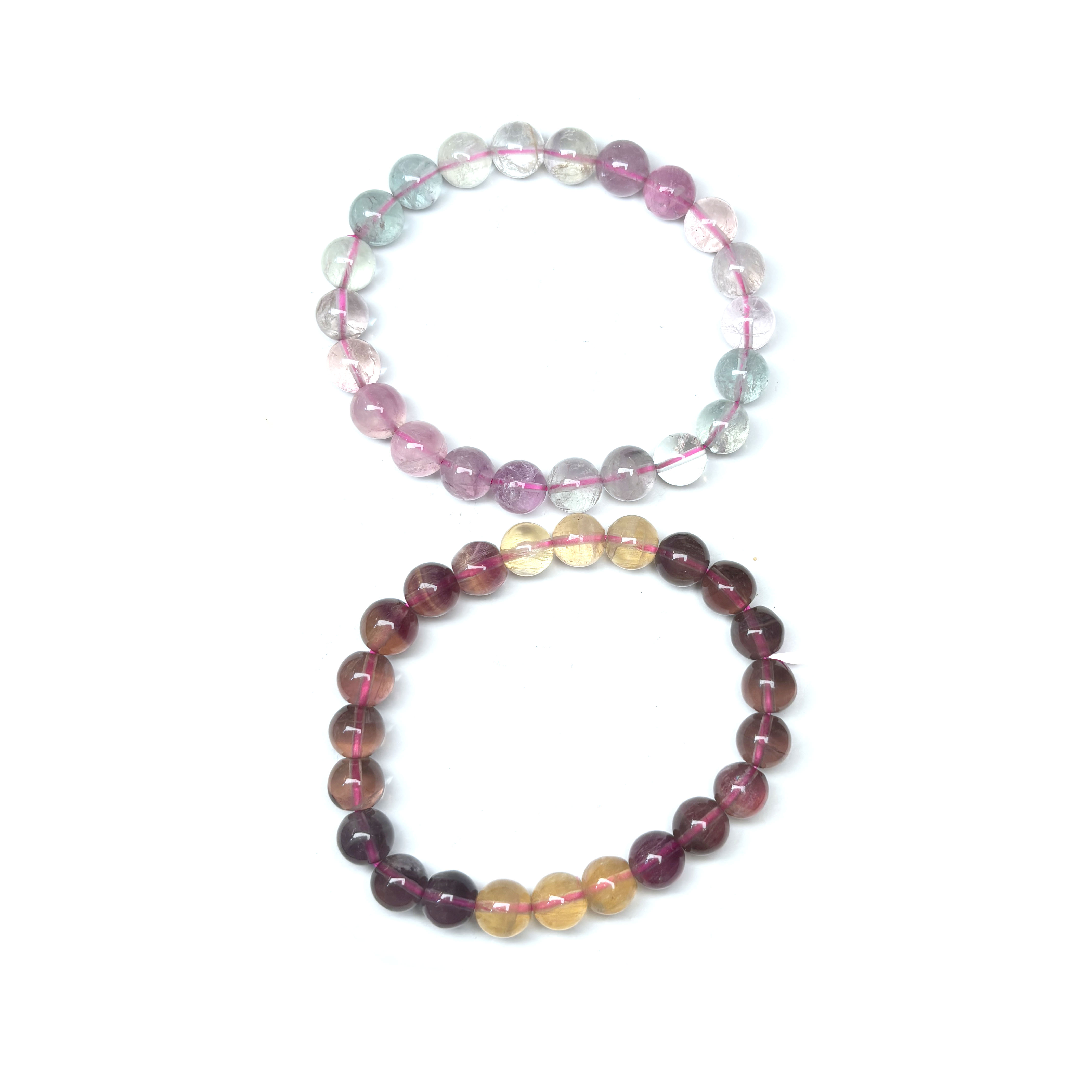 Fluorite Bracelet - 8mm, 9mm, 10mm