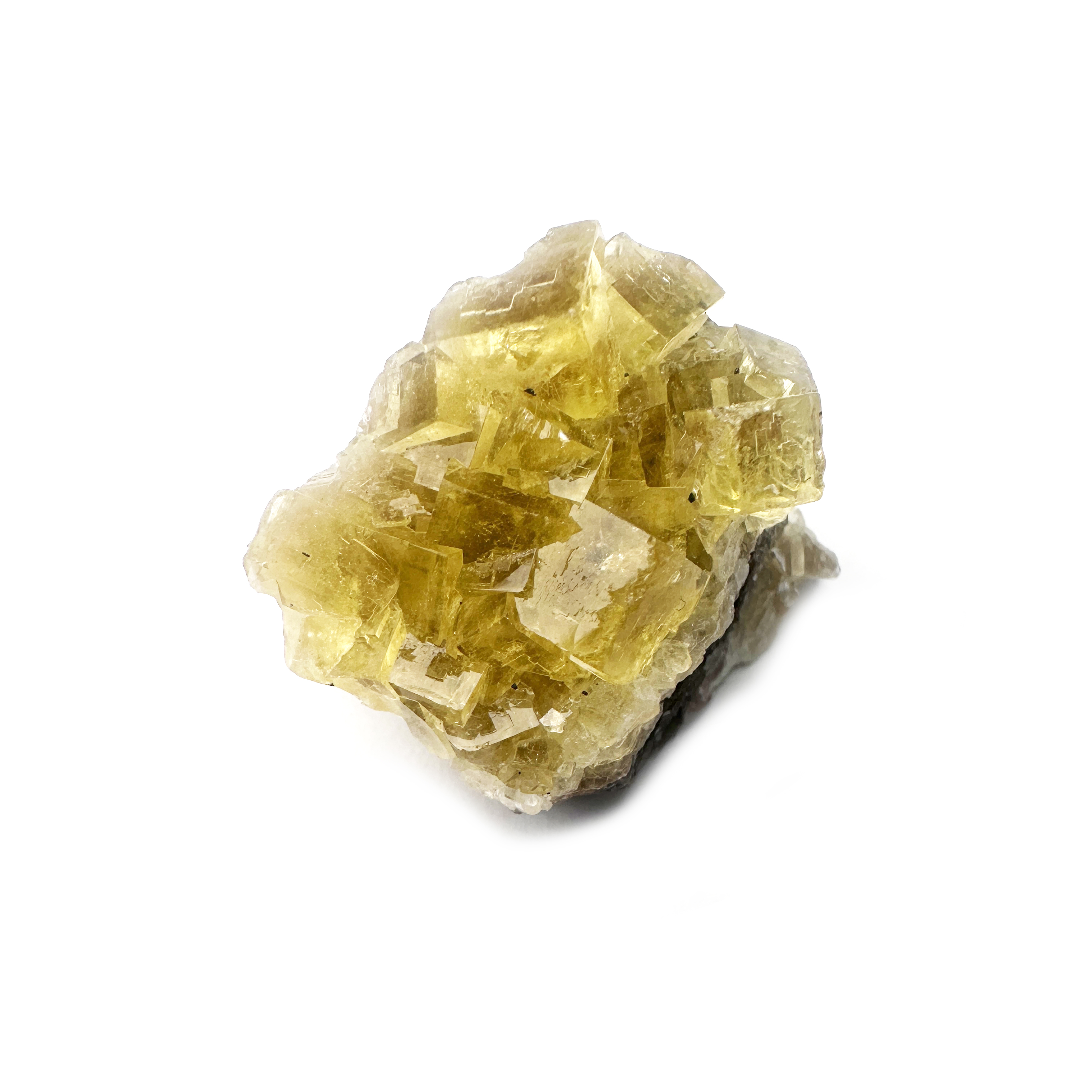 Yellow Fluorite Specimen From China 