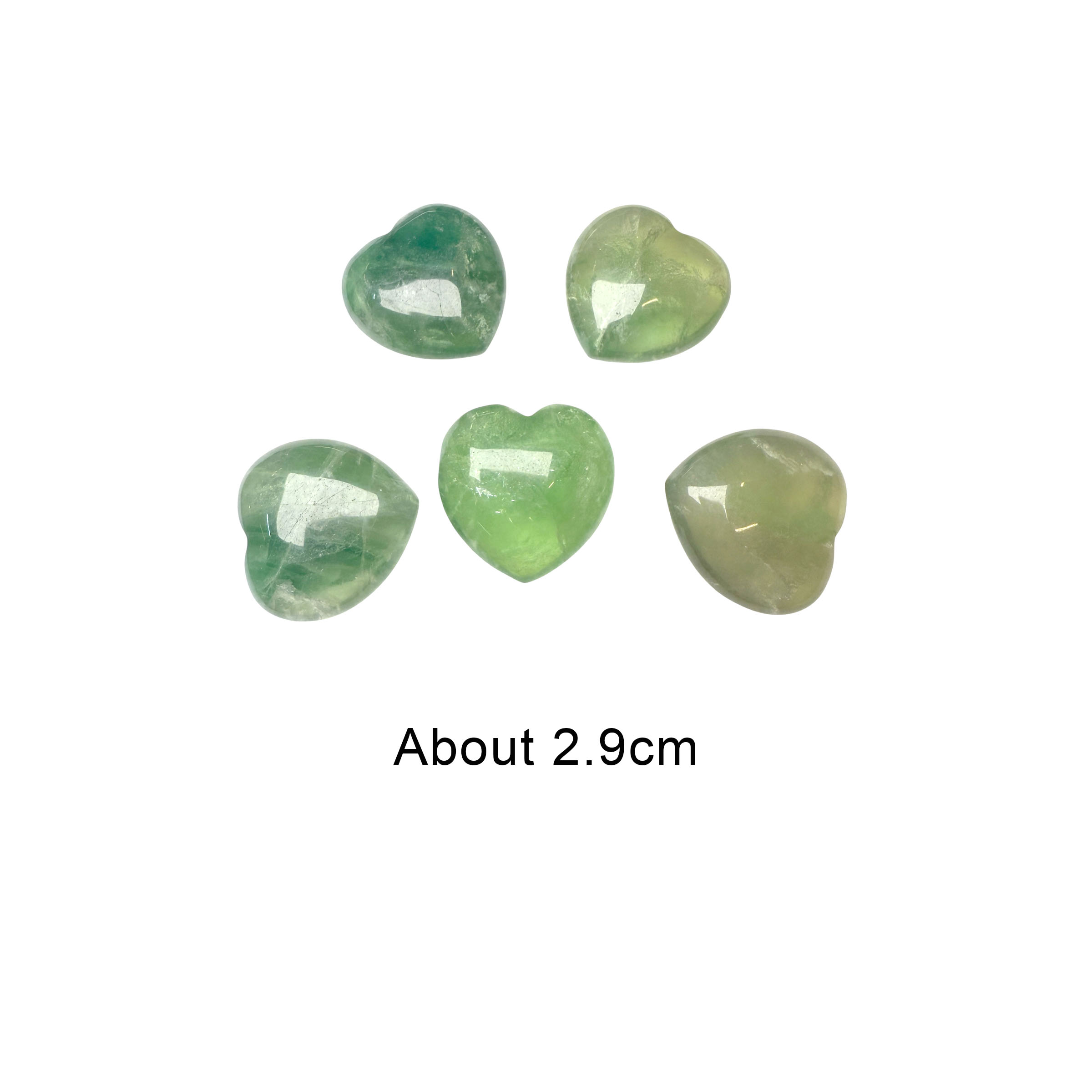Fluorite Small Carving - Heart