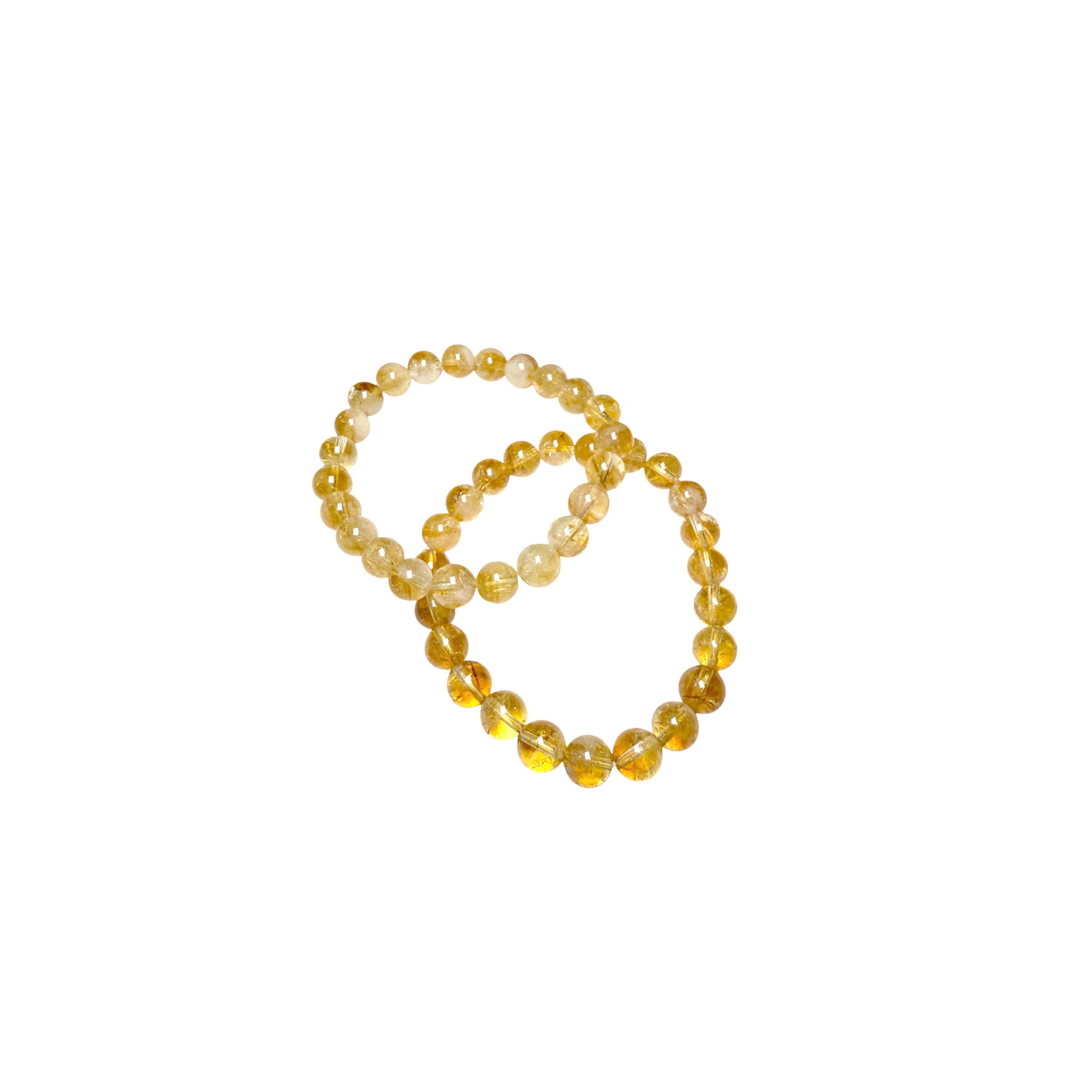 Heat Treated Citrine Bracelet - 4mm, 8mm