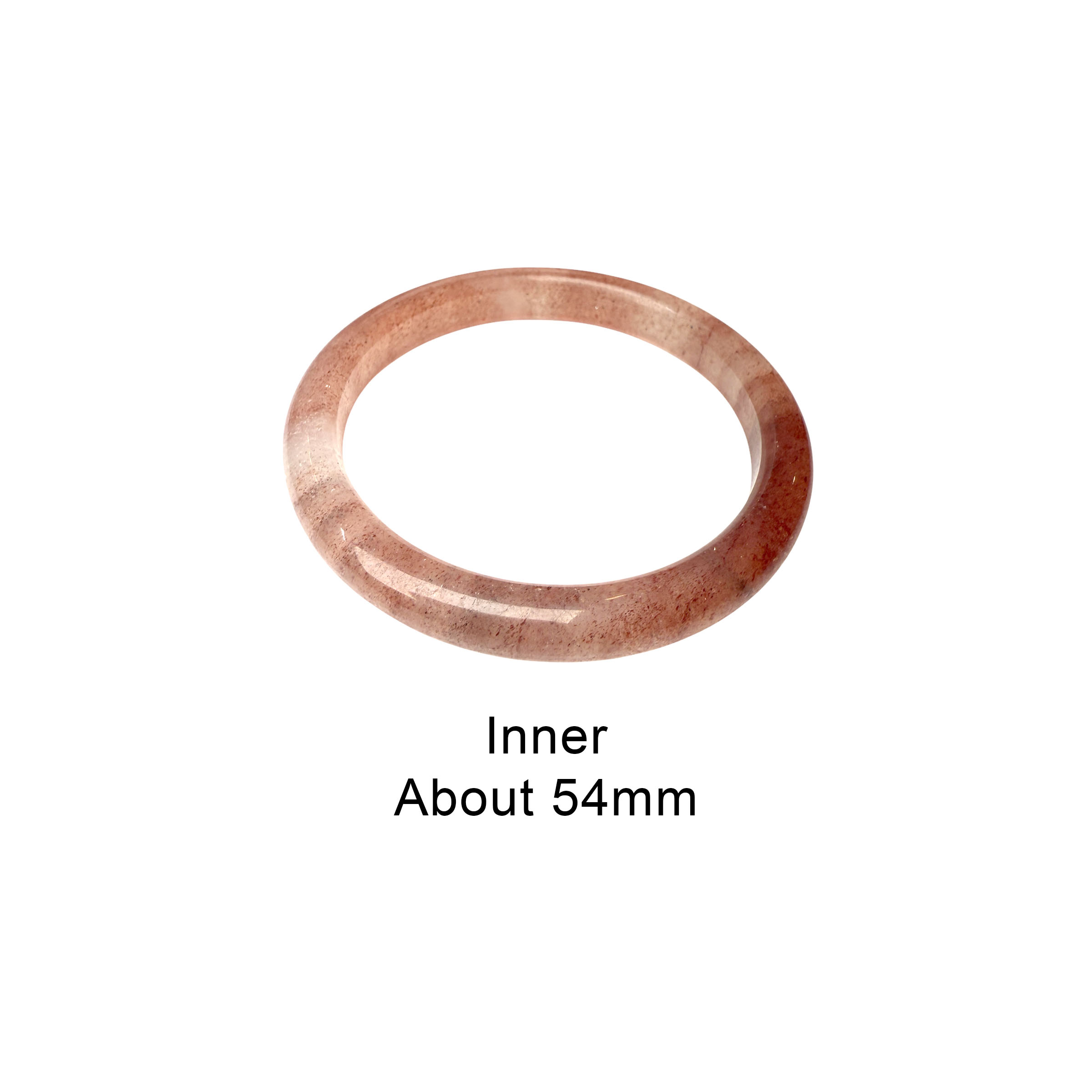 Strawberry Quartz Bangle