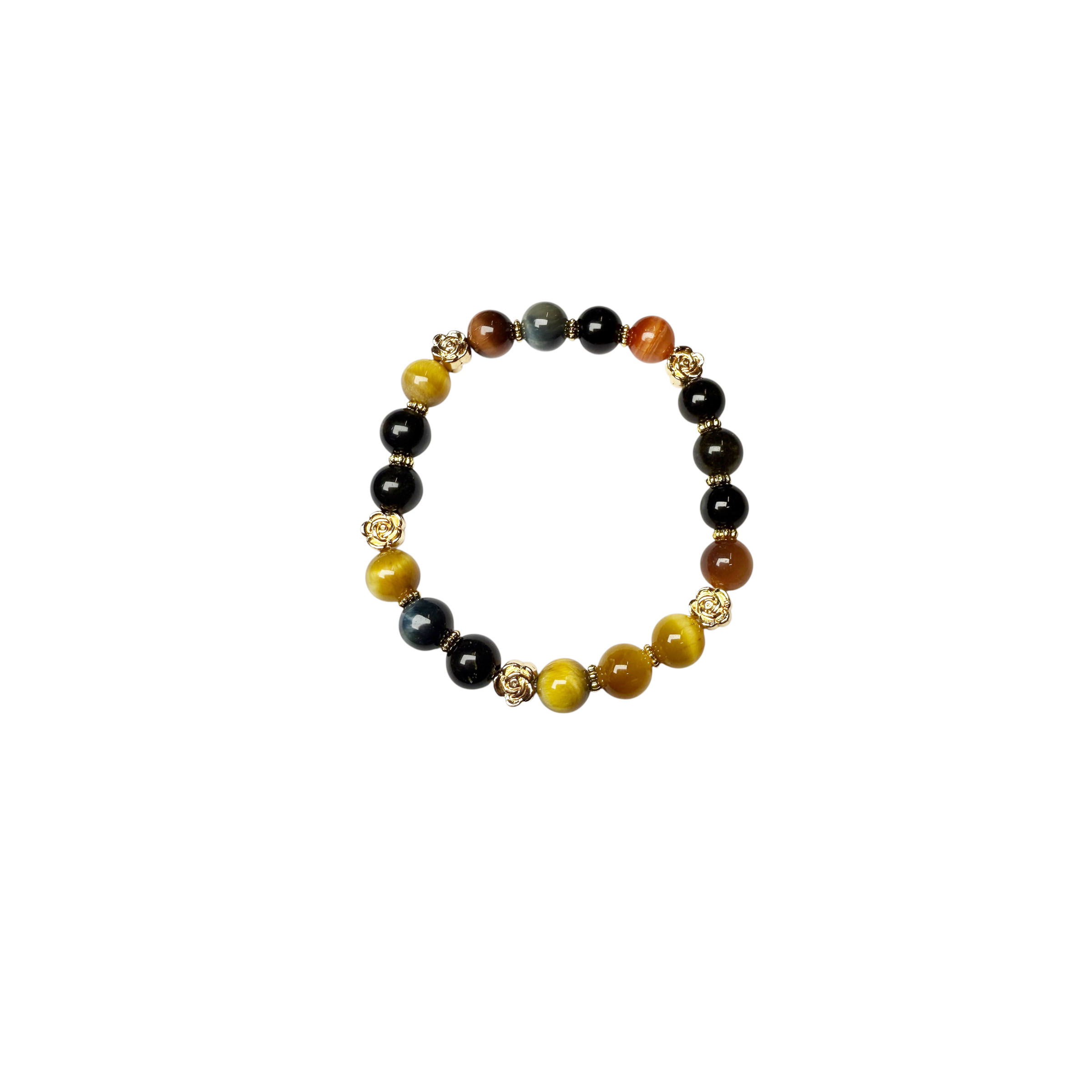 Bespoke Bracelet - Golden Obsidian, Mix Tiger Eye