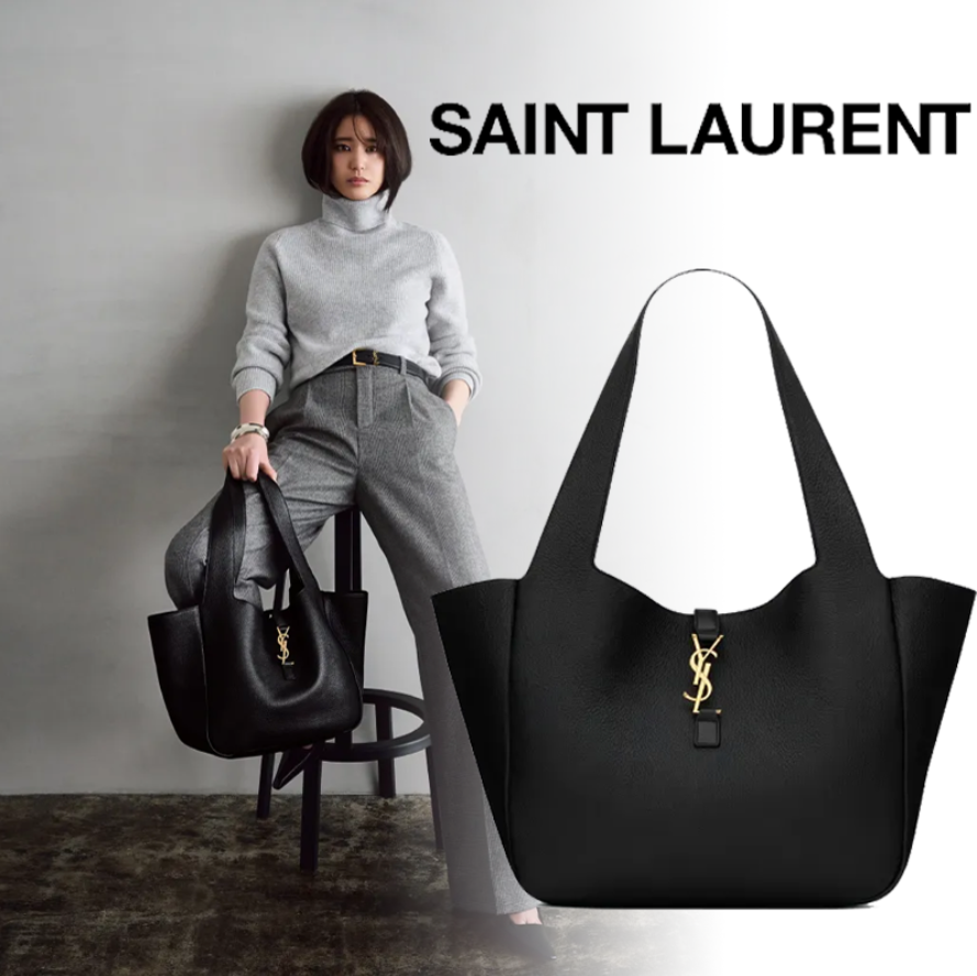 サンローラン LE 5 À 7 BEA（ソフトディアスキン） トートバック Saint