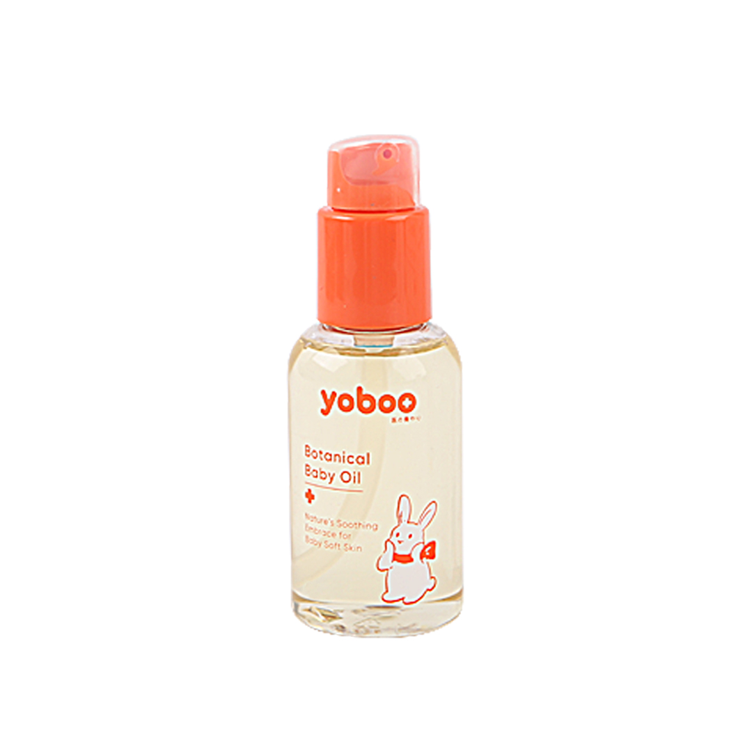 [NEW] Yoboo Botanical Baby Oil 60 ML | Skin Friendly | Non-greasy | Alcohol Free