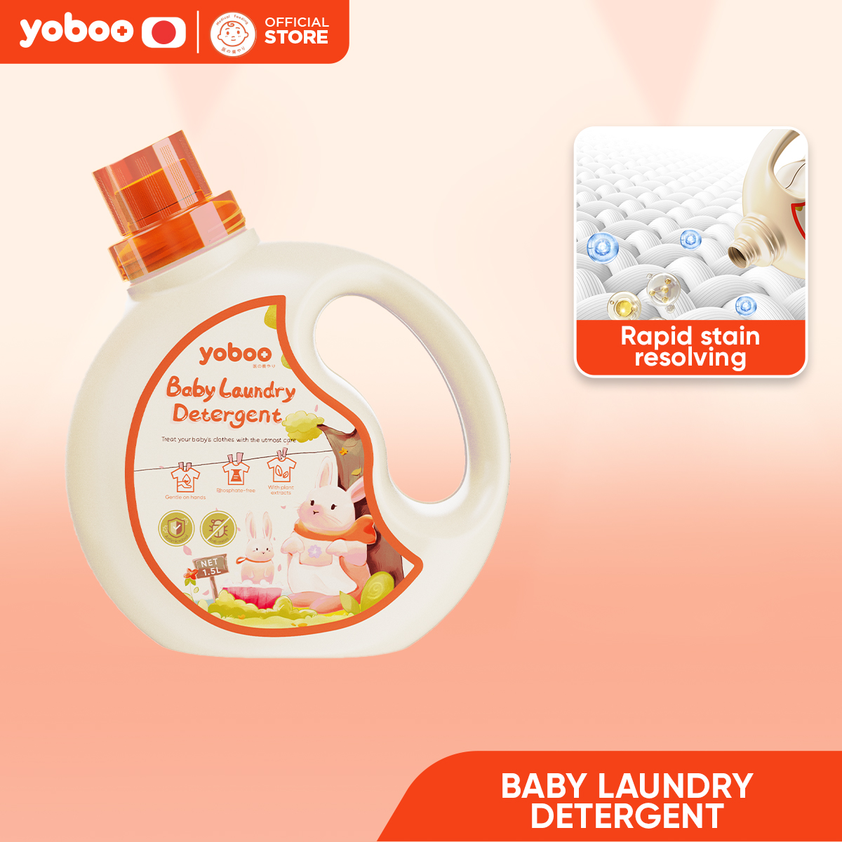 [New] Yoboo Baby Laundry Detergent & Fabric Softener