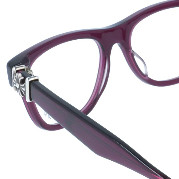 【Chrome Hearts】クロムハーツ メガネフレーム 伊達メガネ レギュラーフィット CHROME HEARTS VAGILANTE CLB 54サイズ CHプラス スクエア型 ユニセックス メンズ レディース