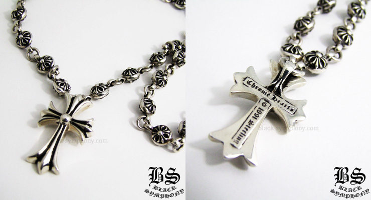 クロムハーツ 1ボールタイニーCHクロスチャーム ネックレス