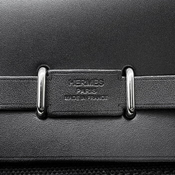 Herbag Zip 20 エールバック ミニショルダー ブラック　/シルバー金具 トワルアッシュヴァイキング/ヴァッシュハンター W刻印 