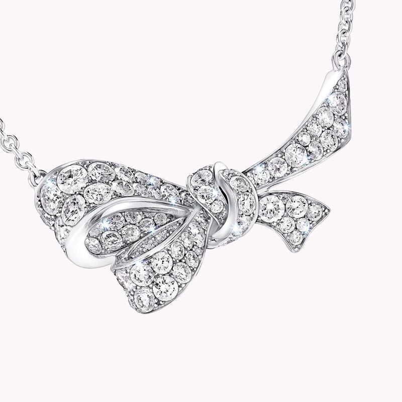 GRAFF グラフ  ティルダズ ボウ ダイヤモンド ペンダント　ネックレス