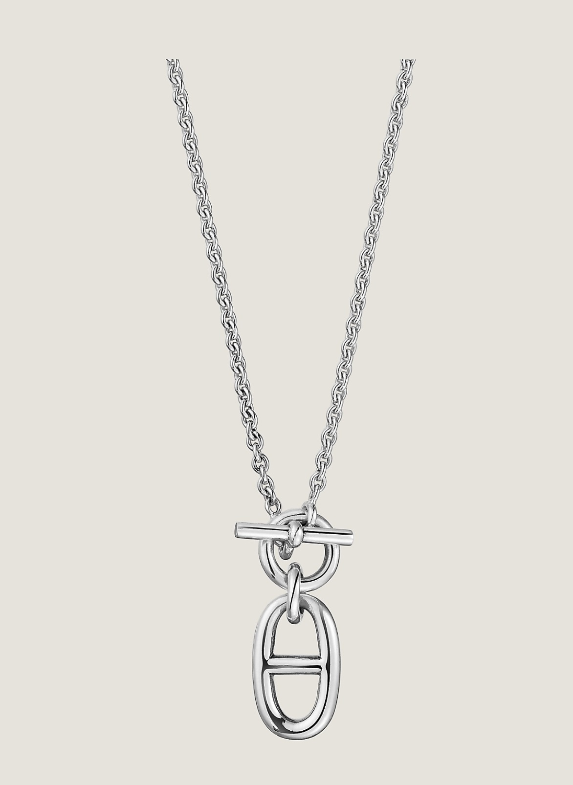 希少レア！★エルメス HERMES ネックレス シルバーシルバー★アミュレットシェーヌダンクル