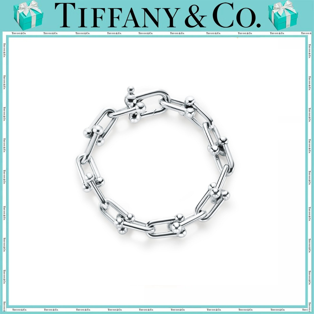 ティファニー ハードウェア ラージ リンク ブレスレット スターリングシルバー