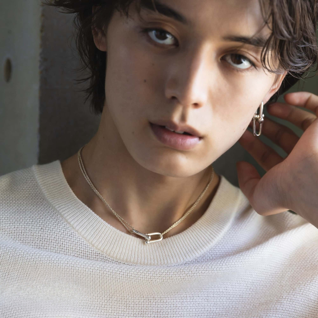 【国内発送/直営店】ダブルリンク ペンダント スターリングシルバー