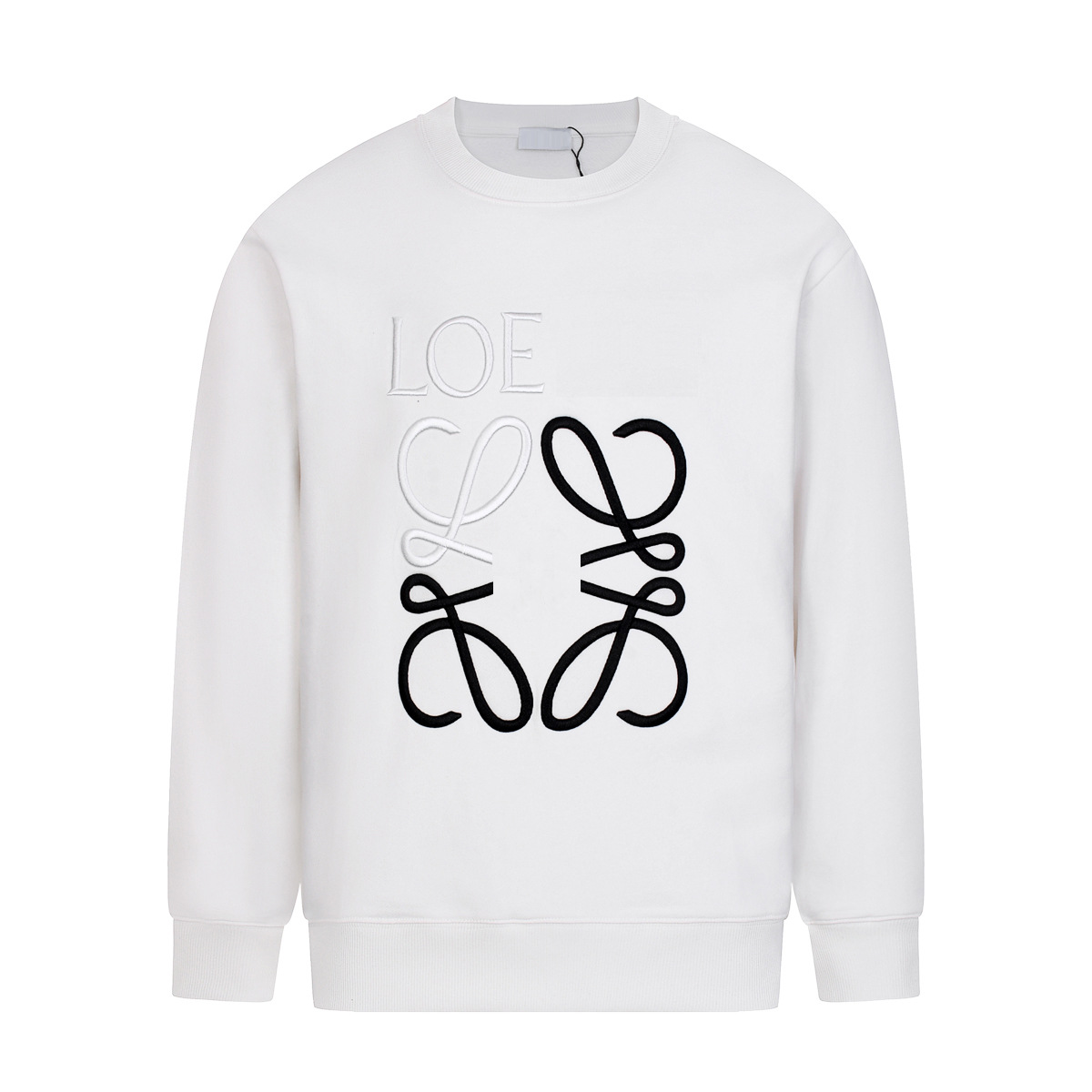 [Copy]LOEWE ロエベ トレーナー アナグラムレディース スウェットシャツ クルーネック ロゴ刺繍 長袖