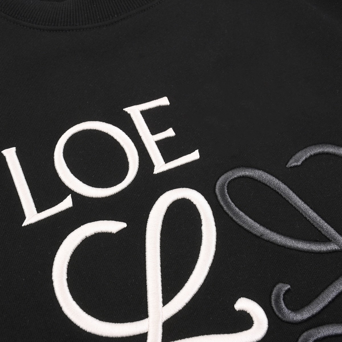 [Copy]LOEWE ロエベ トレーナー アナグラムレディース スウェットシャツ クルーネック ロゴ刺繍 長袖