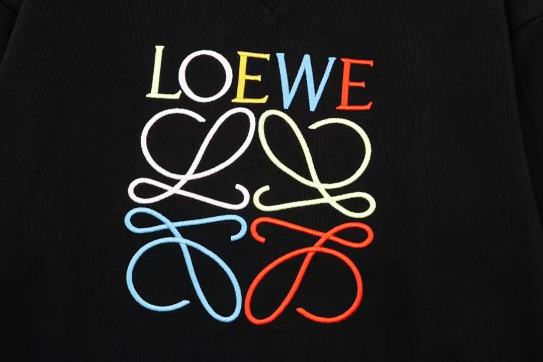 LOEWE ロエベ トレーナー アナグラムレディース スウェットシャツ クルーネック ロゴ刺繍 長袖