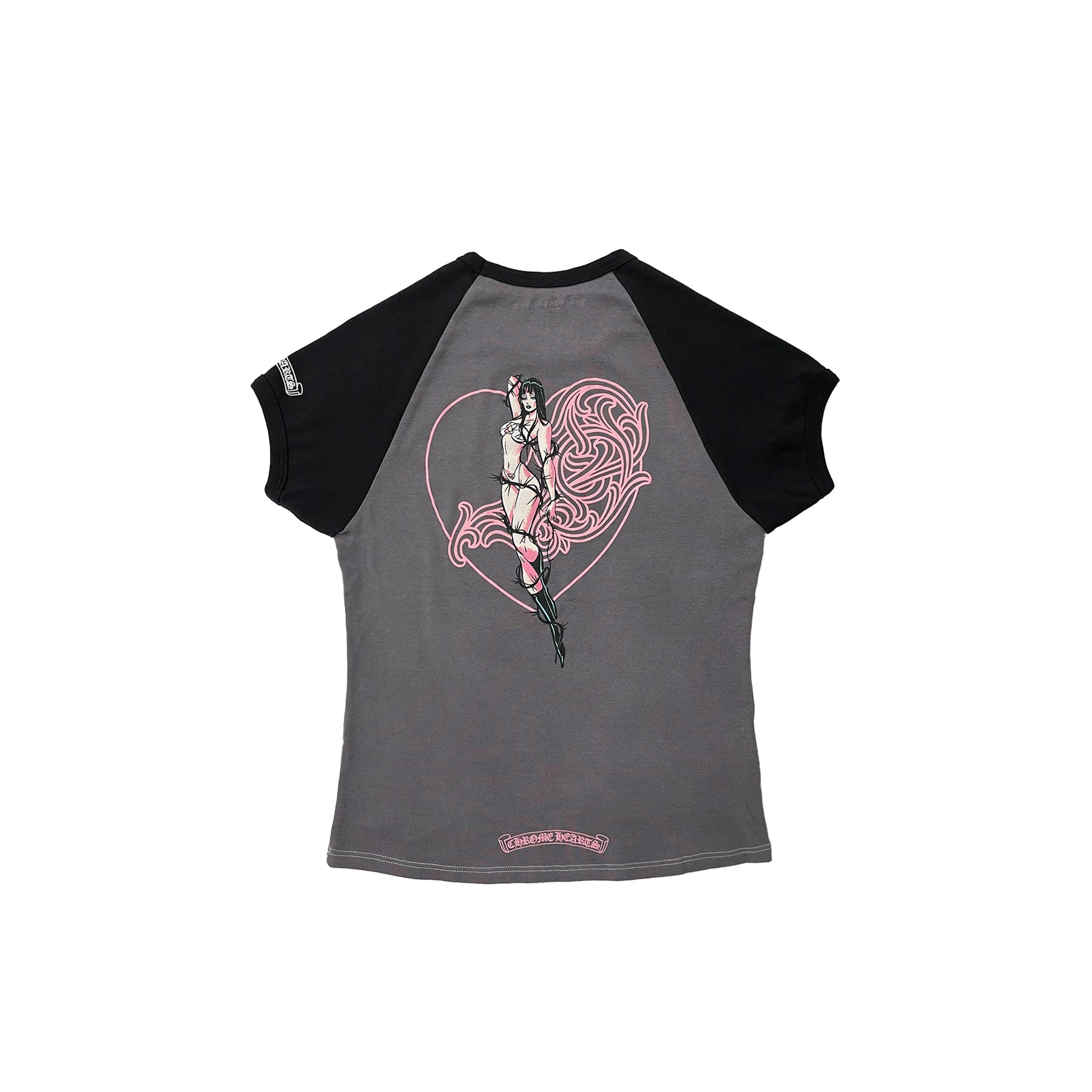 クロムハーツ デッドリードール ヴァインハート クロップド半袖Tシャツレディース